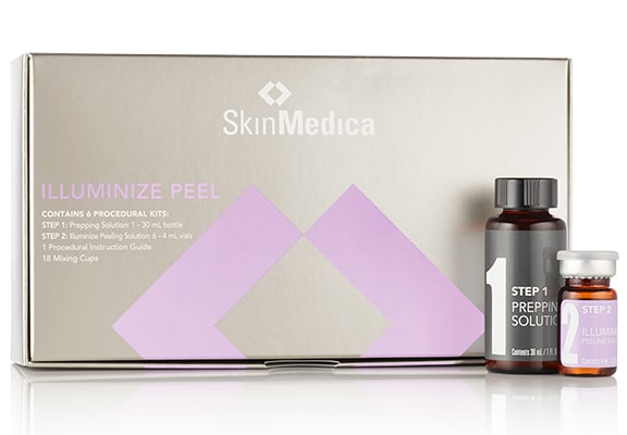 SkinMedica Illuminize Peel product box