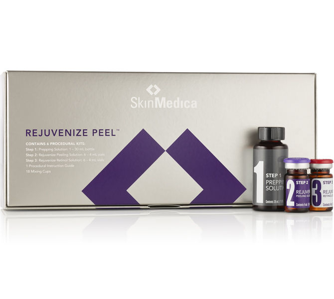 SkinMedica Rejuvinize Peel product box
