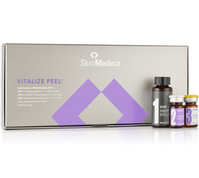 SkinMedica Vitalize Peel product box